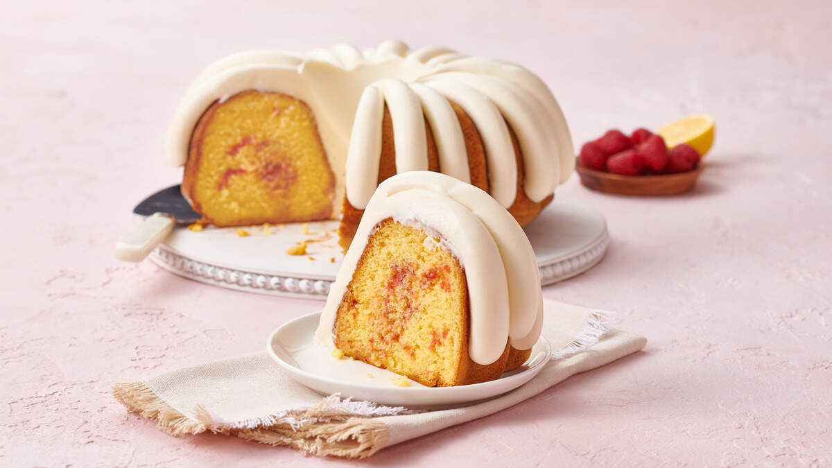 Nothing Bundt Cakes lemon raspberry flavor for summer 2026. Nothing Bundt Cakes lemon raspberry flavor for summer 2026.